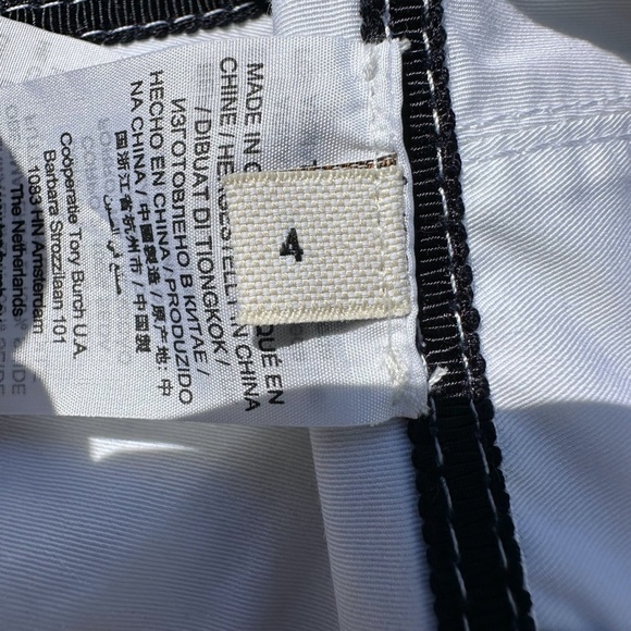 TORY BURCH Picnic Plaid Bra Top ASO J Lo Silk Vintage-Inspired Retro Blue S 4 - Picture 9 of 9